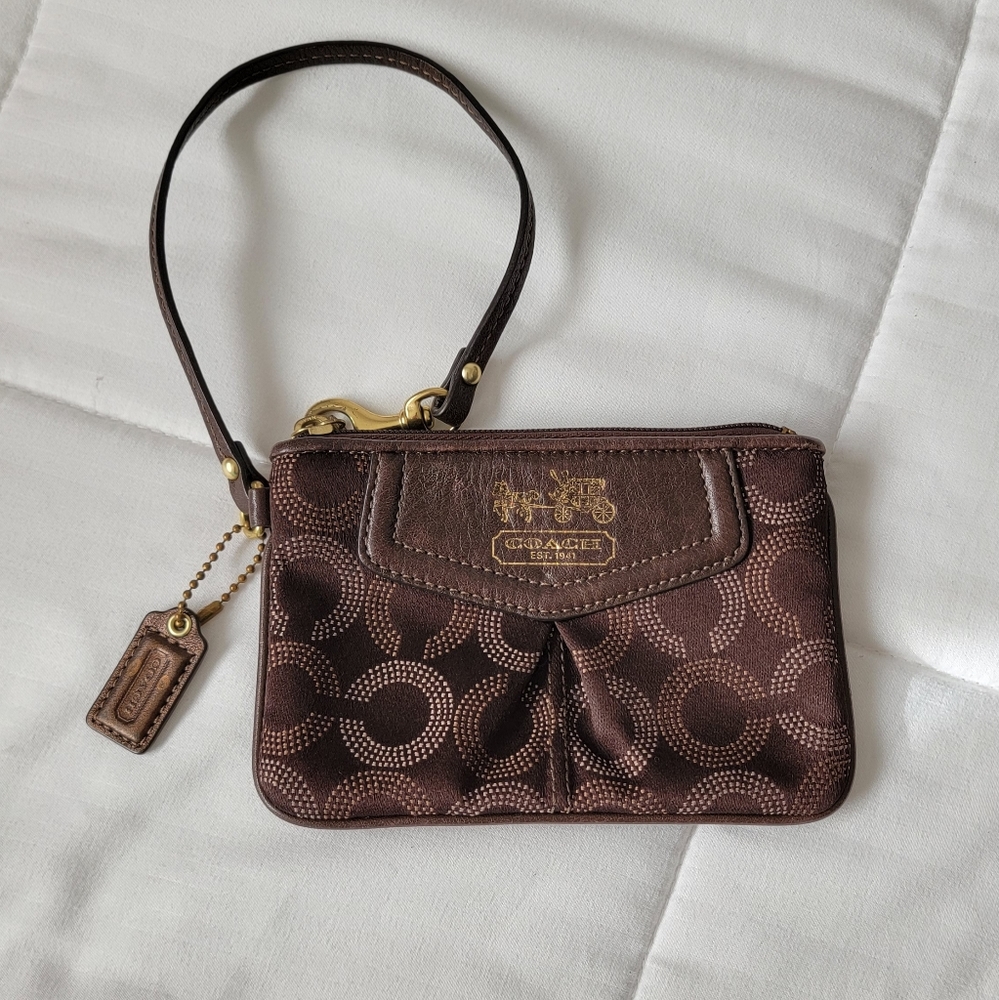 Coach wristlet